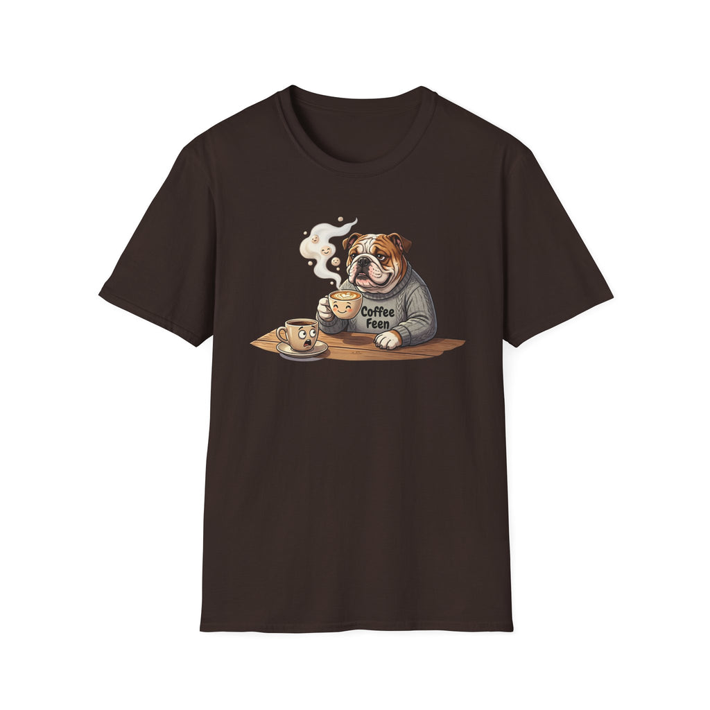 Coffee Feen Bulldog T-Shirt