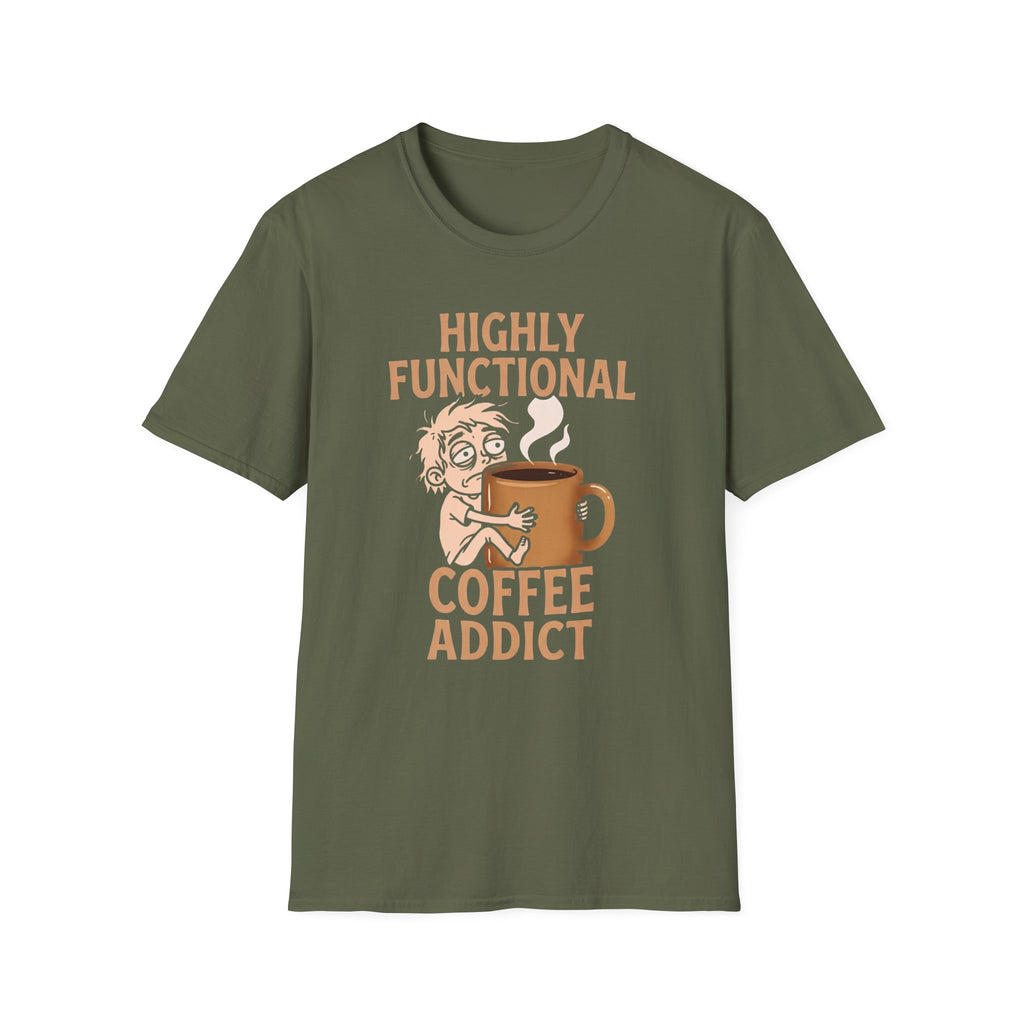 Functional Coffee Addict T-Shirt
