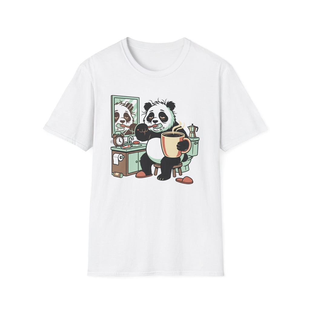 Panda With Coffee T-Shirt