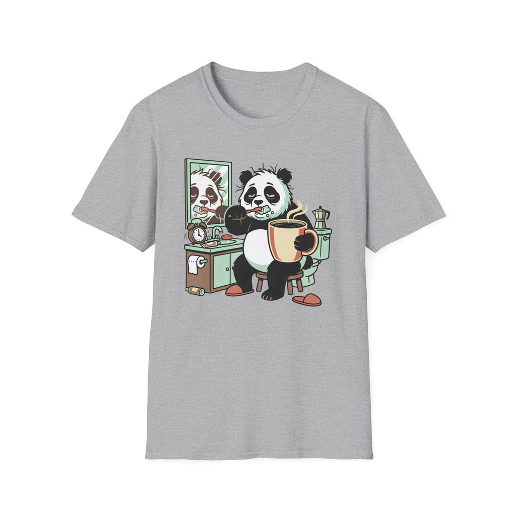 Panda With Coffee T-Shirt