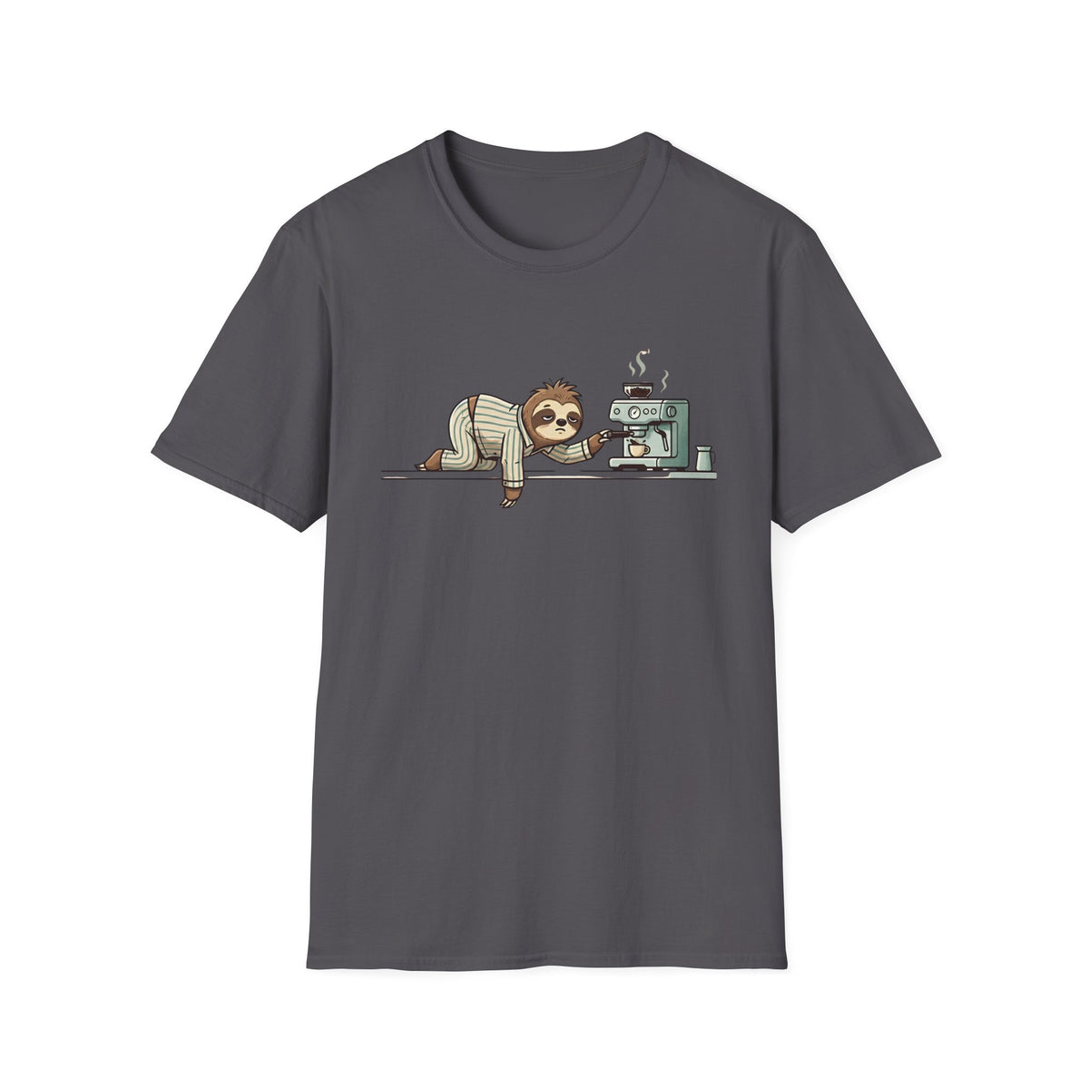 Sloth Coffee Pot T-Shirt