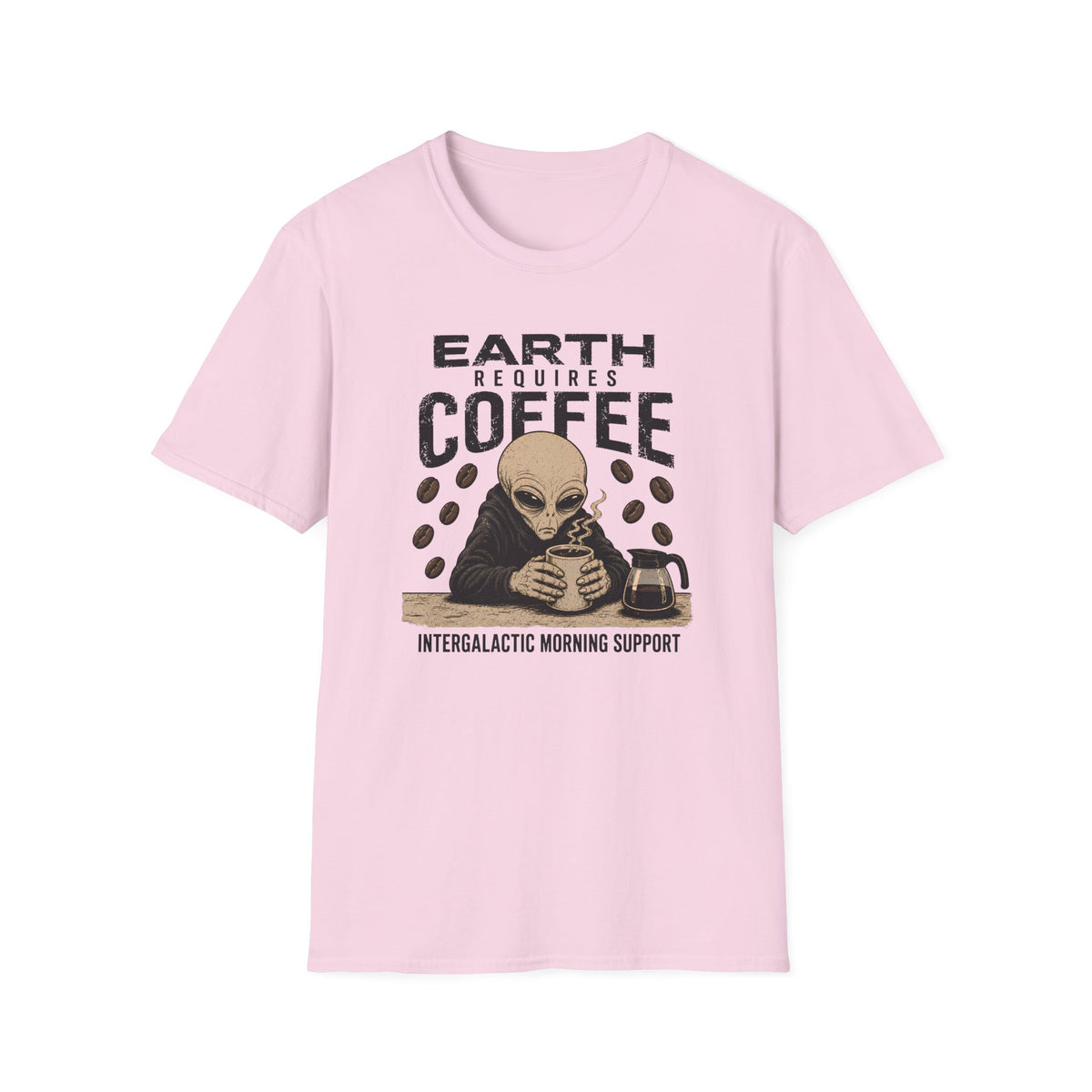 Earth Requires Coffee T-Shirt