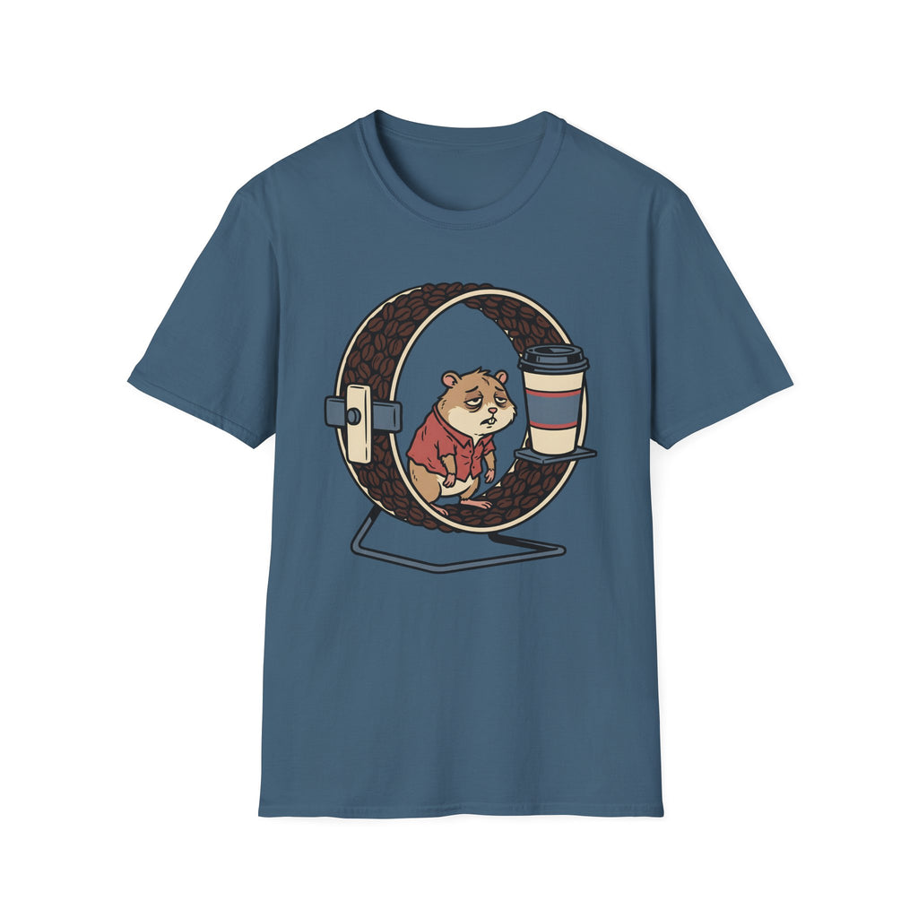 Sleepy Hamster Coffee T-Shirt