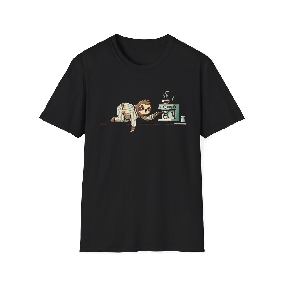 Sloth Coffee Pot T-Shirt