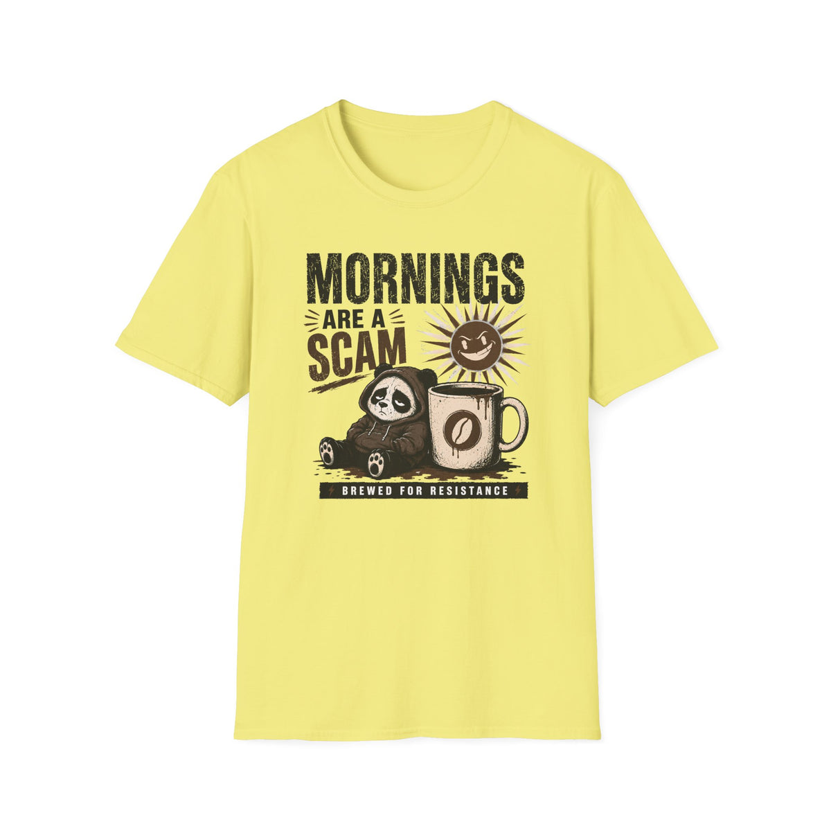 Mornings Are Scams T-Shirt