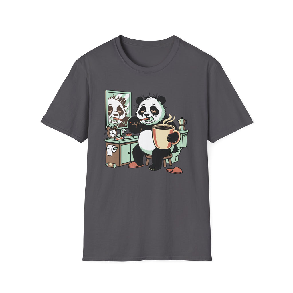 Panda With Coffee T-Shirt