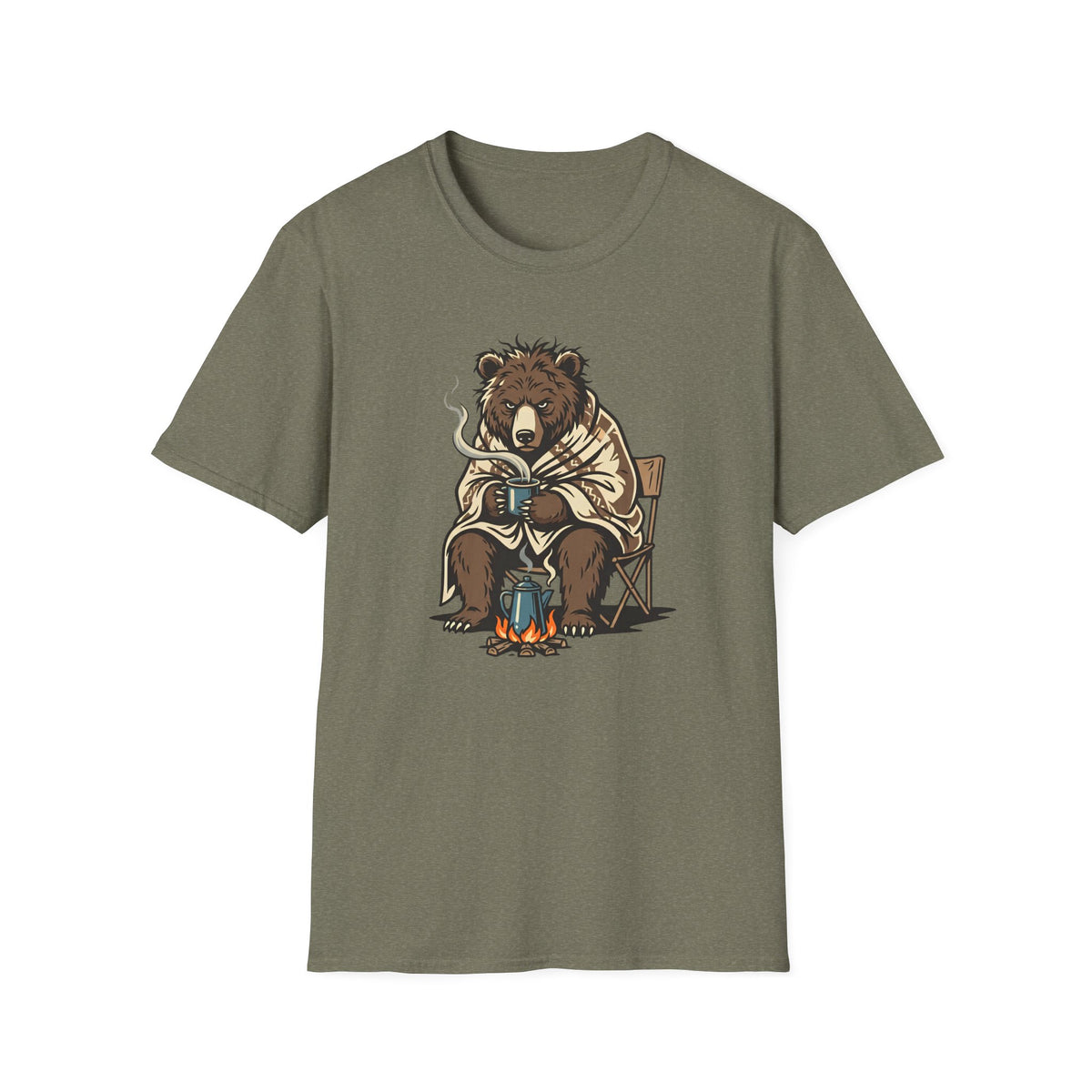 Camping Bear T-Shirt