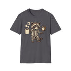 Raccoon With Coffee T-Shirt