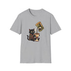 Cat With Coffee T-Shirt