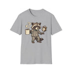 Raccoon With Coffee T-Shirt