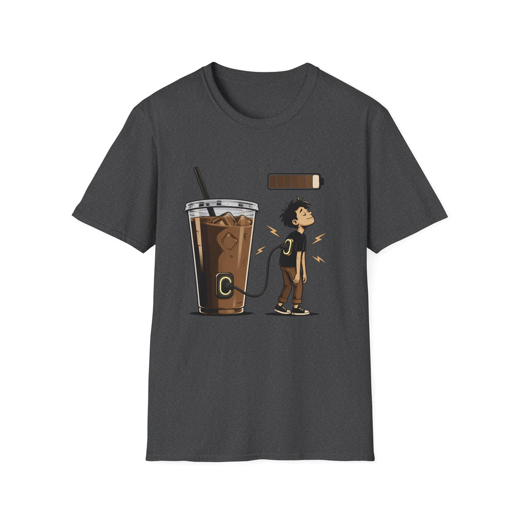 Coffee Power Charger T‑Shirt