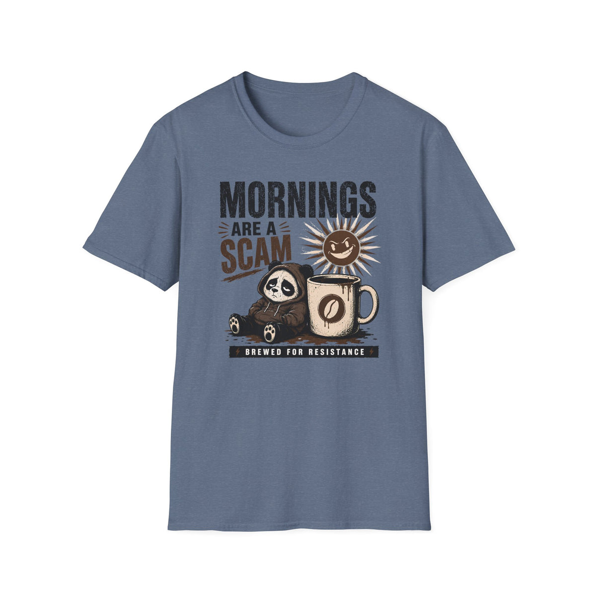 Mornings Are Scams T-Shirt