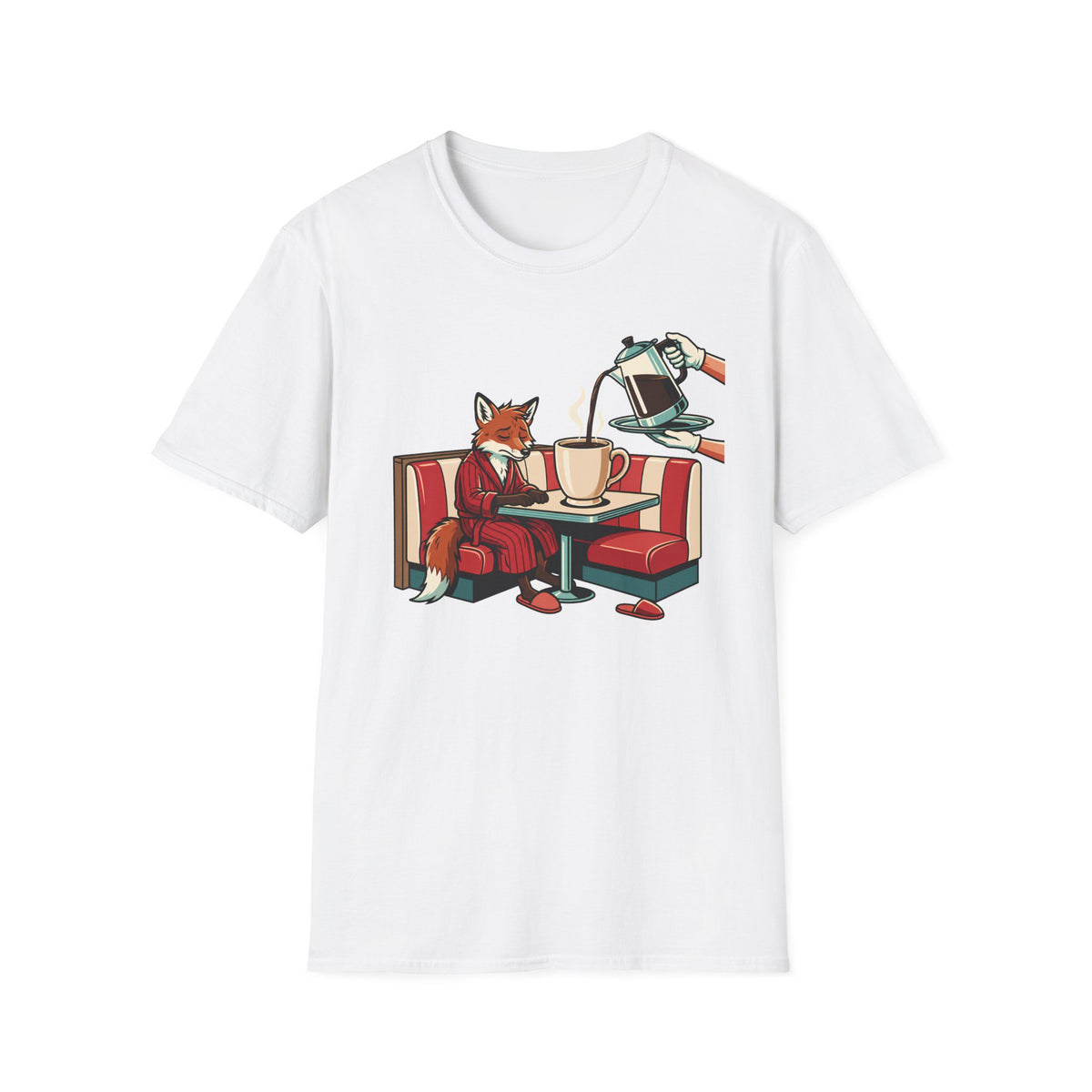 Fox Coffee Diner T-Shirt
