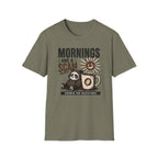 Mornings Are Scams T-Shirt