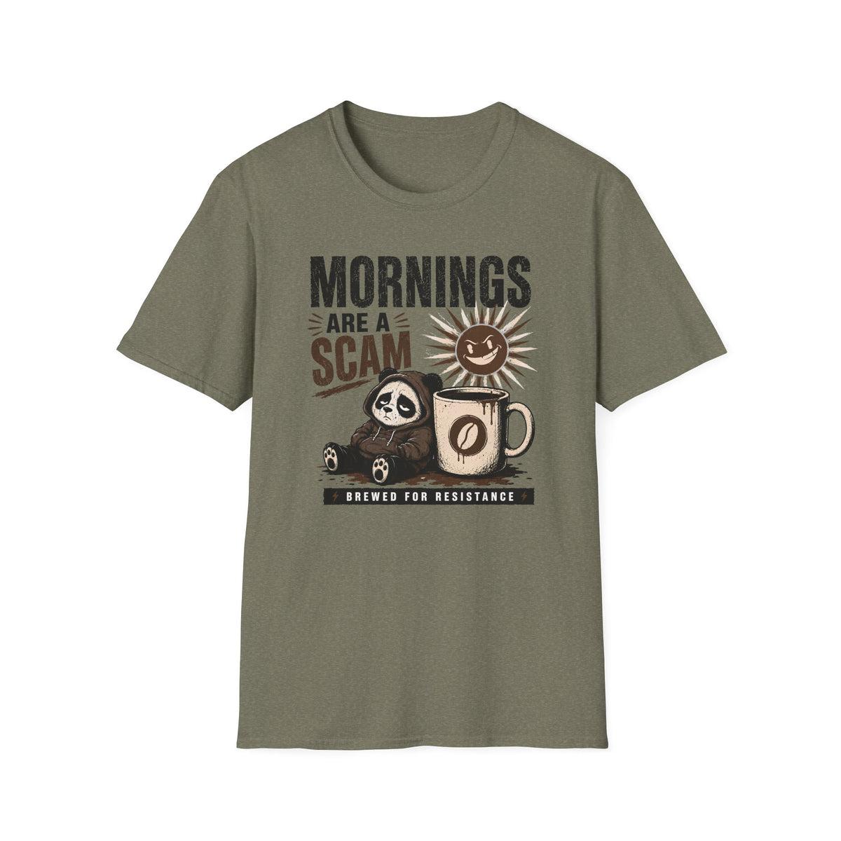 Mornings Are Scams T-Shirt