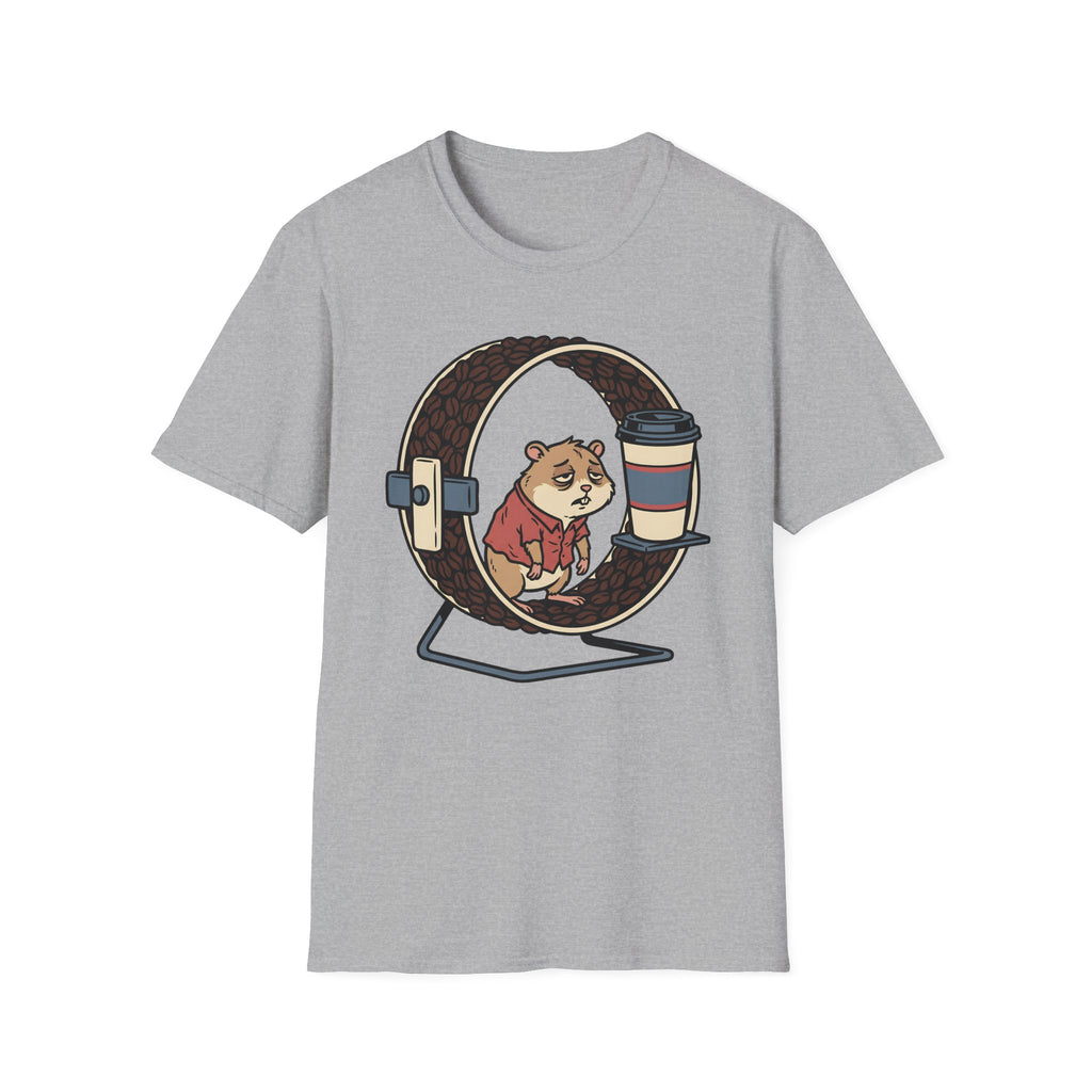 Sleepy Hamster Coffee T-Shirt