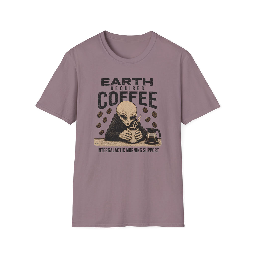 Earth Requires Coffee T-Shirt