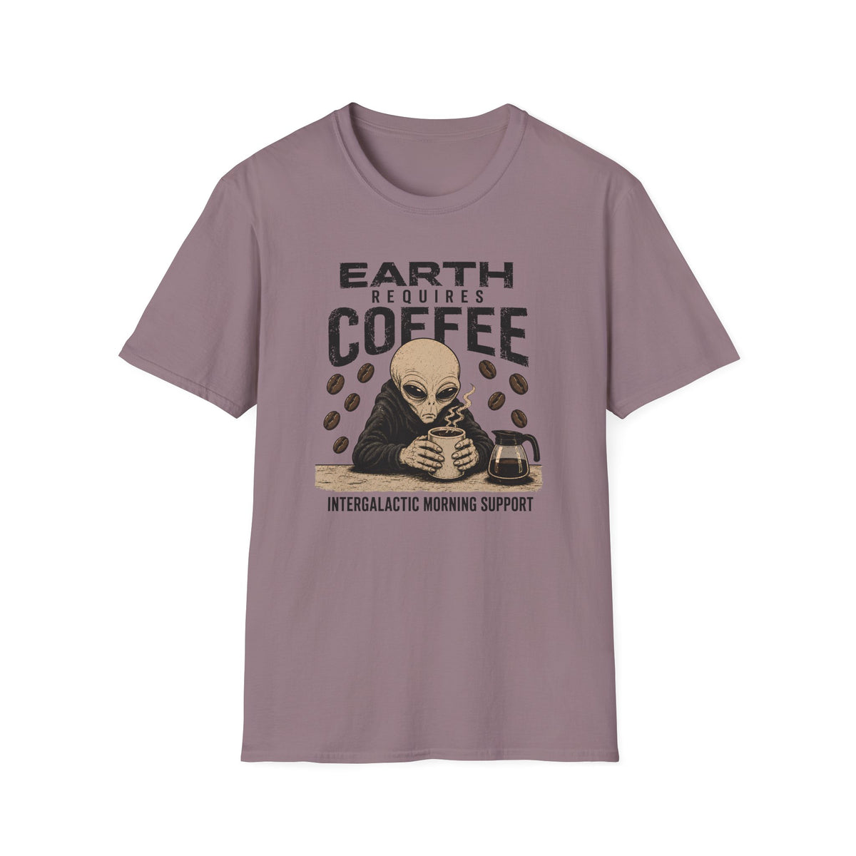 Earth Requires Coffee T-Shirt