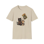 Cat With Coffee T-Shirt