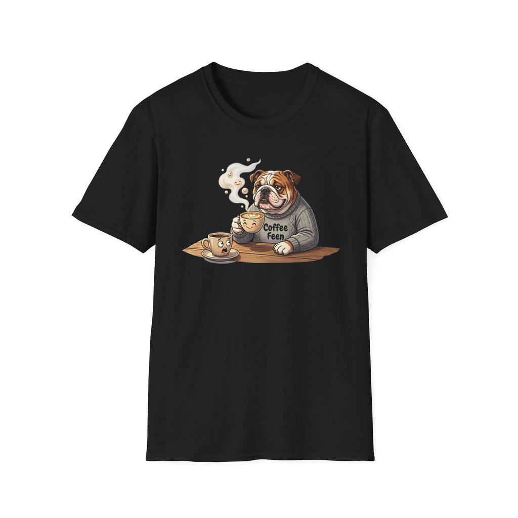 Coffee Feen Bulldog T-Shirt