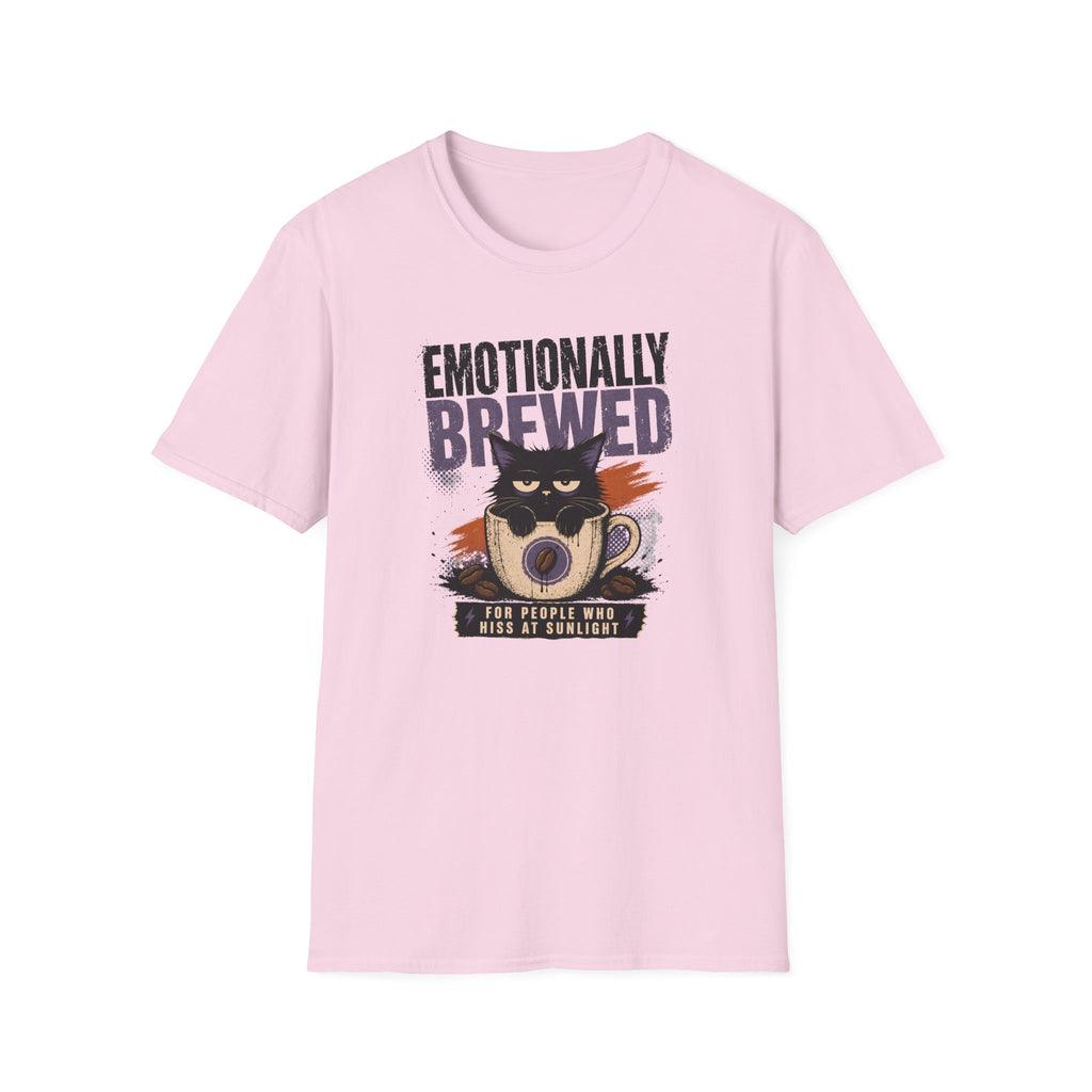 Emotionally Brewed Cat T-Shirt