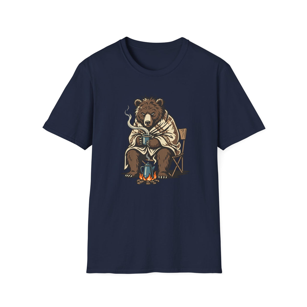 Camping Bear T-Shirt