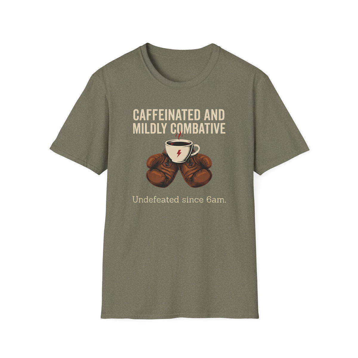 Caffeinated and Combative T-Shirt