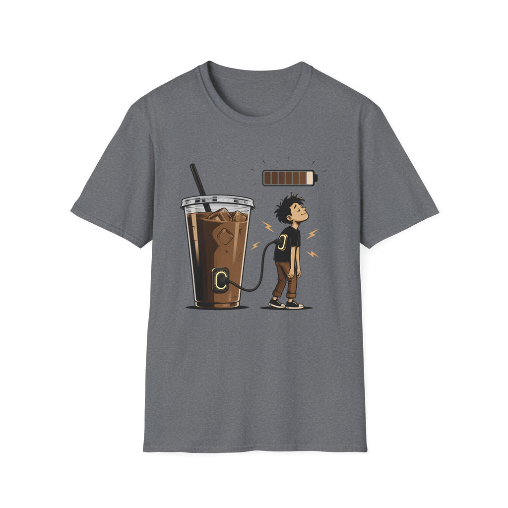 Coffee Power Charger T‑Shirt