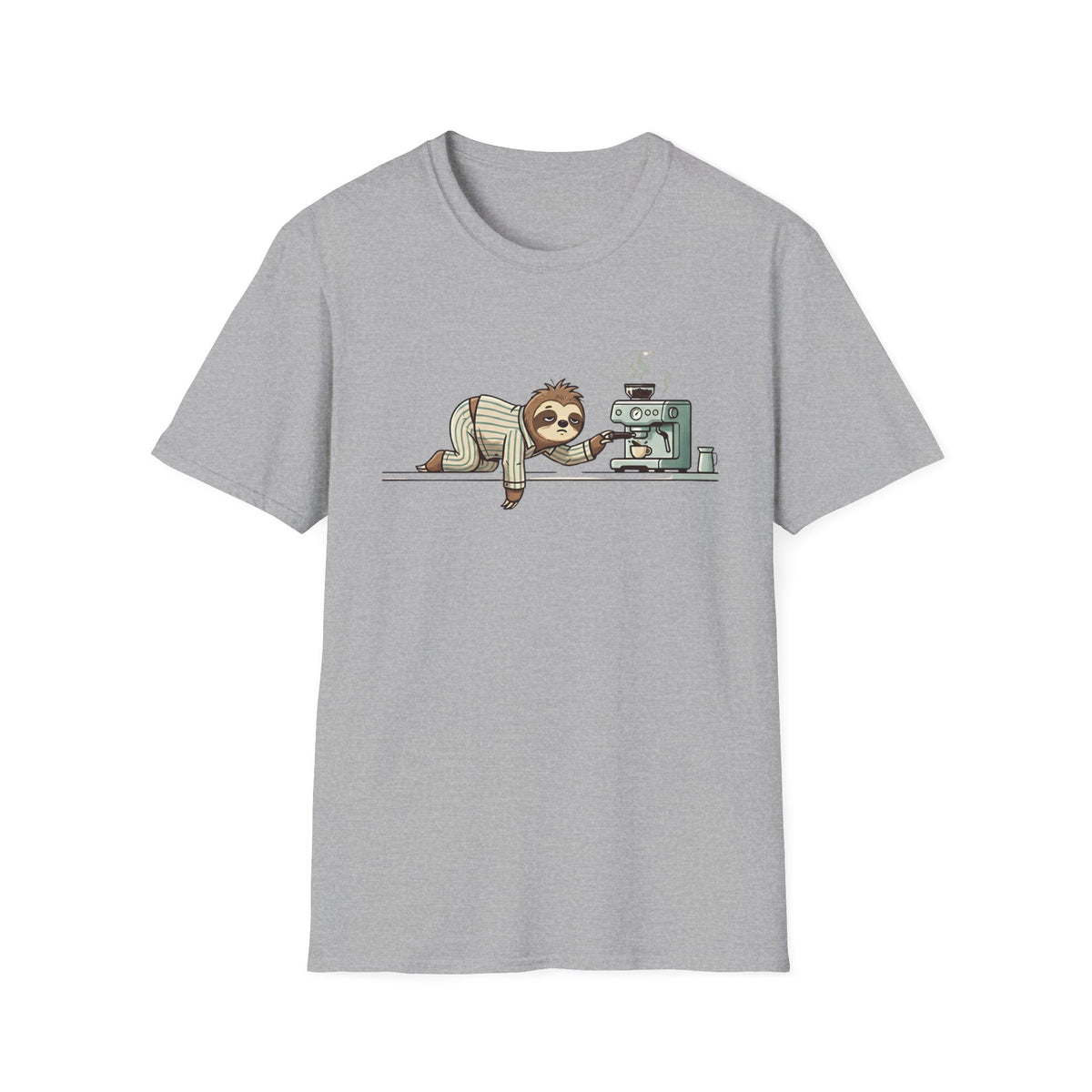 Sloth Coffee Pot T-Shirt