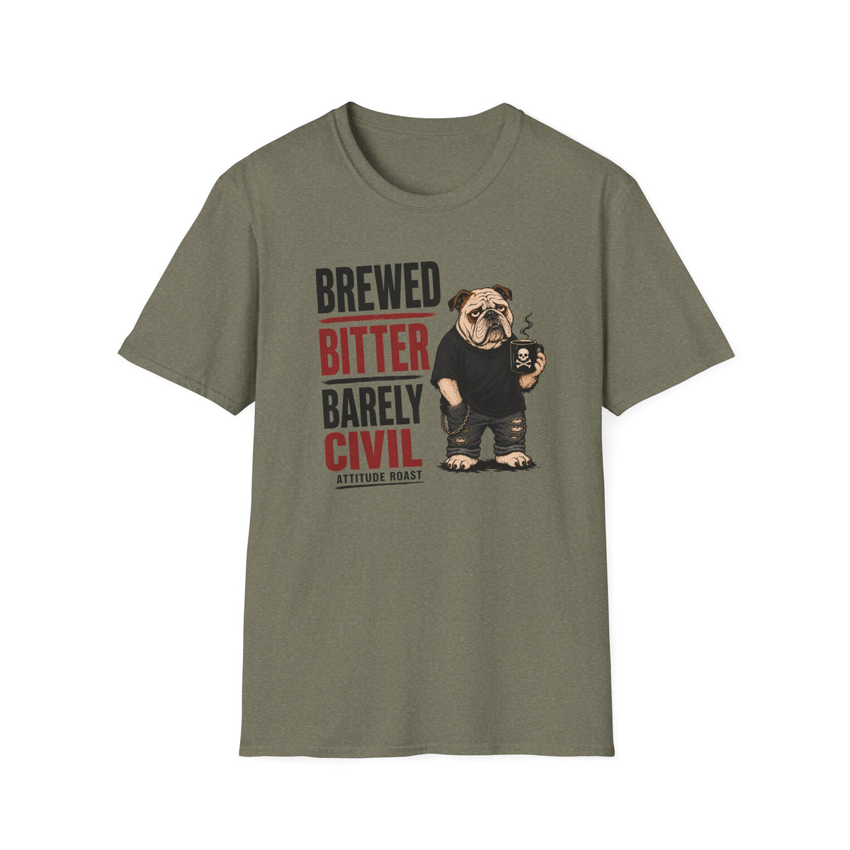 Brewed Barely Civil T-Shirt
