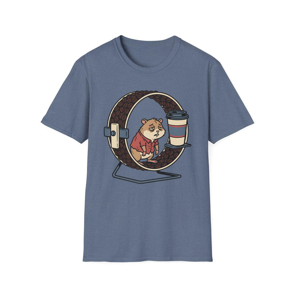 Sleepy Hamster Coffee T-Shirt