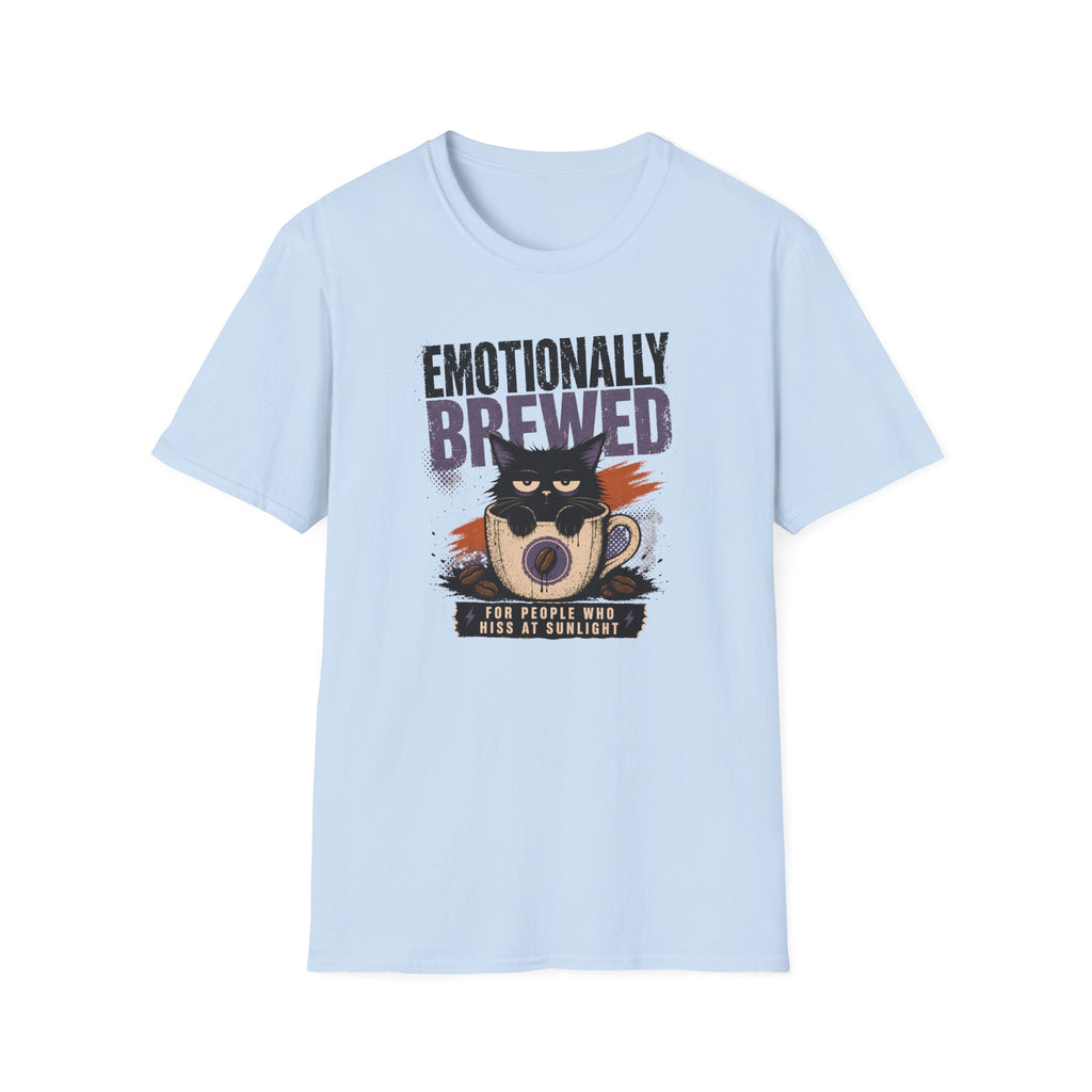 Emotionally Brewed Cat T-Shirt