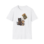 Cat With Coffee T-Shirt