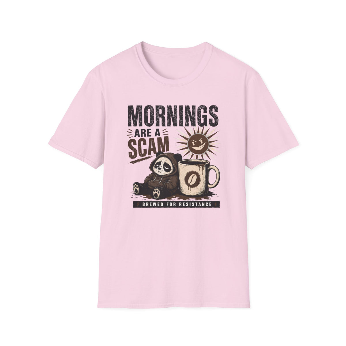 Mornings Are Scams T-Shirt