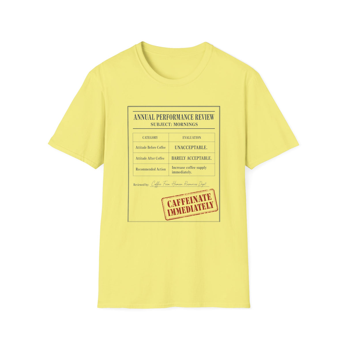 Annual Performance Review T-Shirt