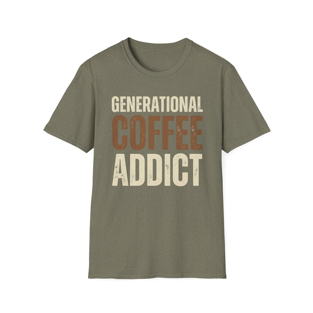 Generational Coffee Addict T-Shirt