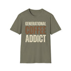 Generational Coffee Addict T-Shirt