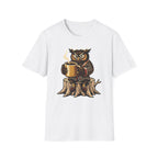 Owl With Coffee T-Shirt