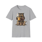 Owl With Coffee T-Shirt