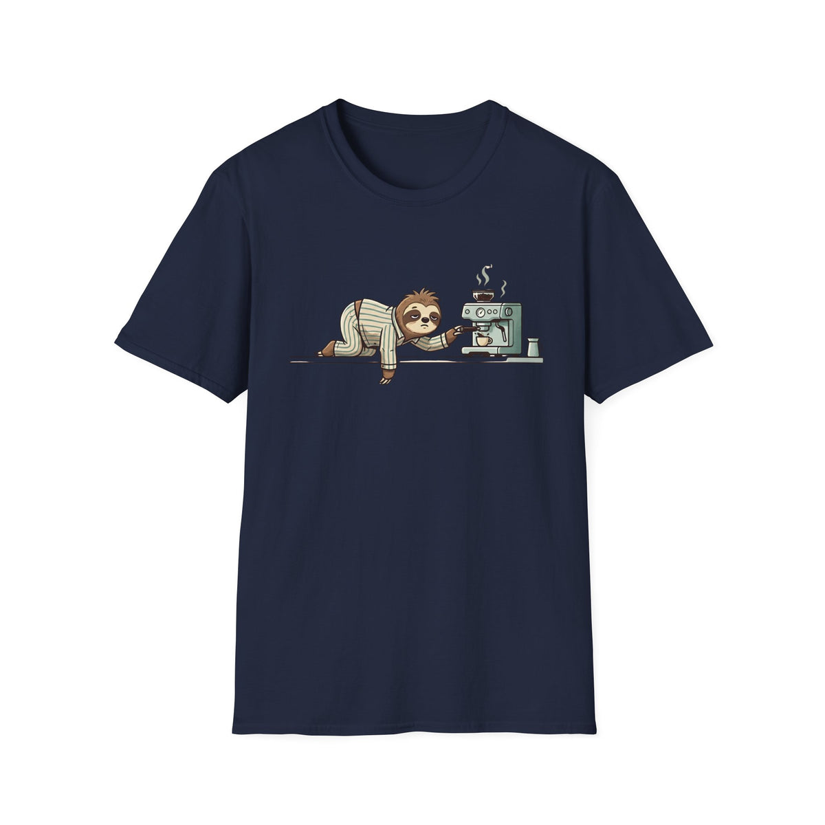 Sloth Coffee Pot T-Shirt