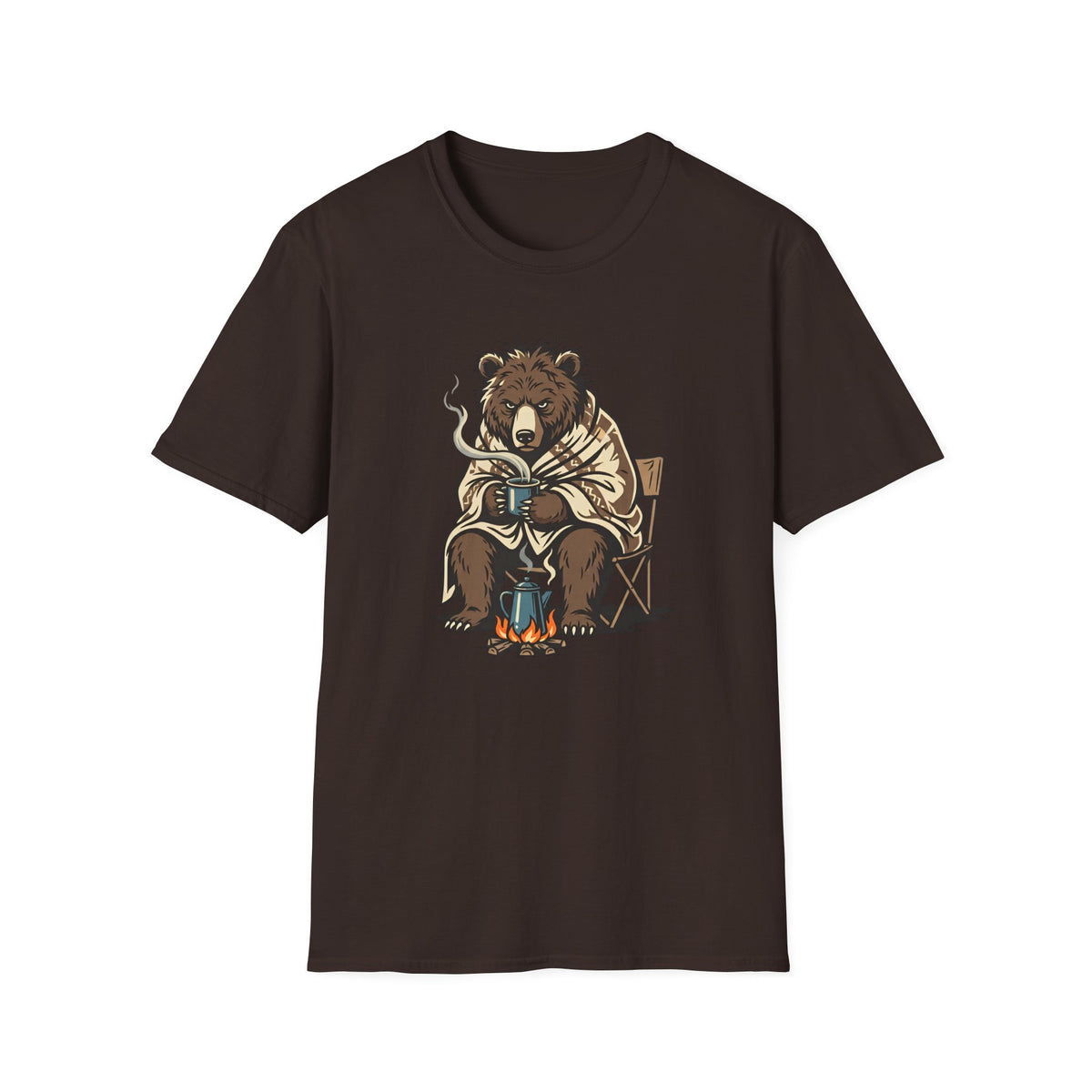 Camping Bear T-Shirt