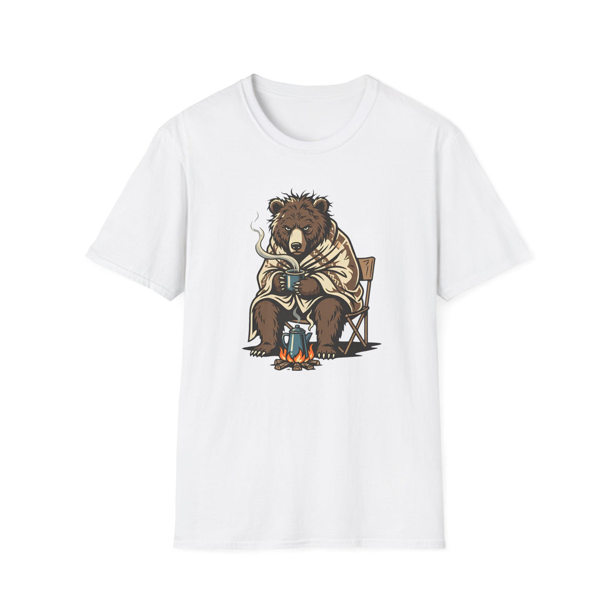 Camping Bear T-Shirt