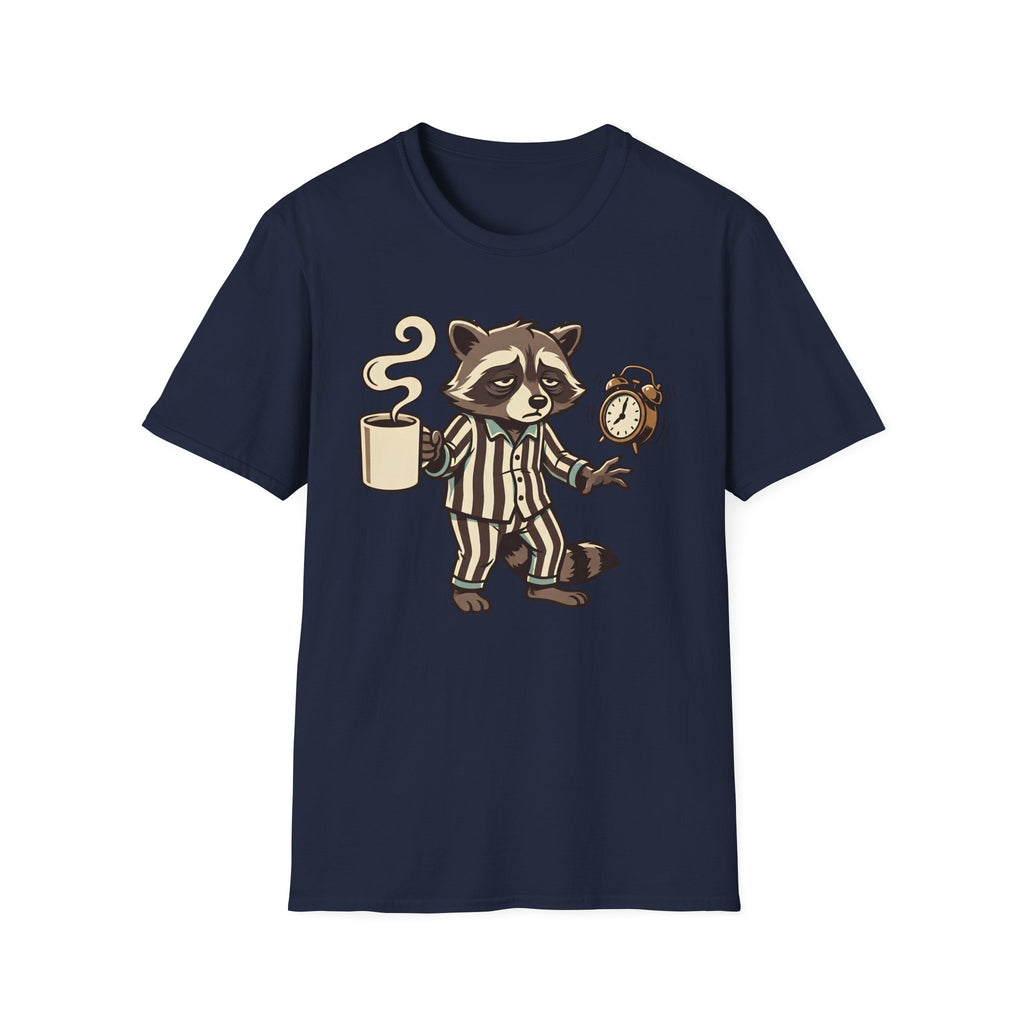 Raccoon With Coffee T-Shirt