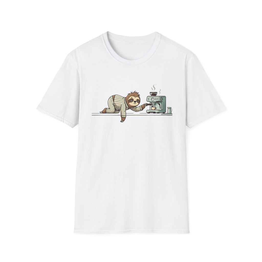 Sloth Coffee Pot T-Shirt