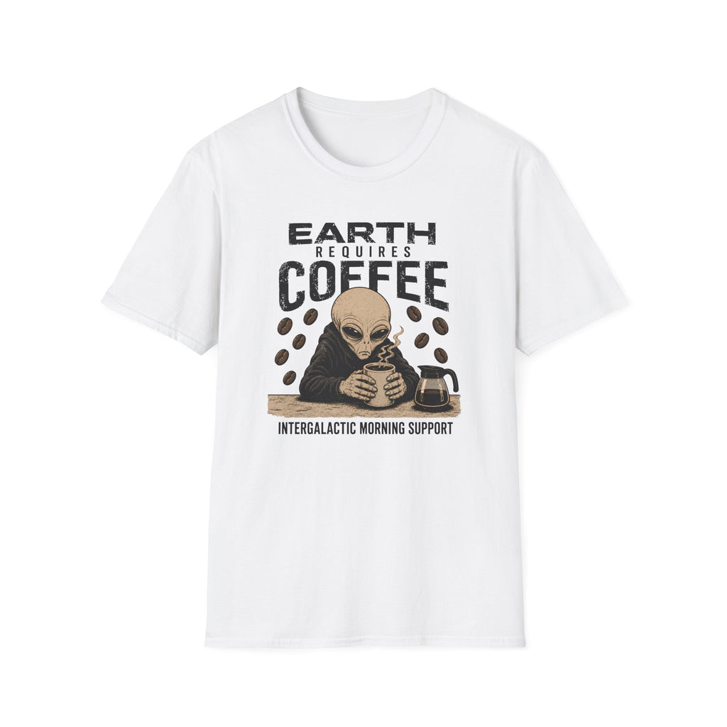 Earth Requires Coffee T-Shirt