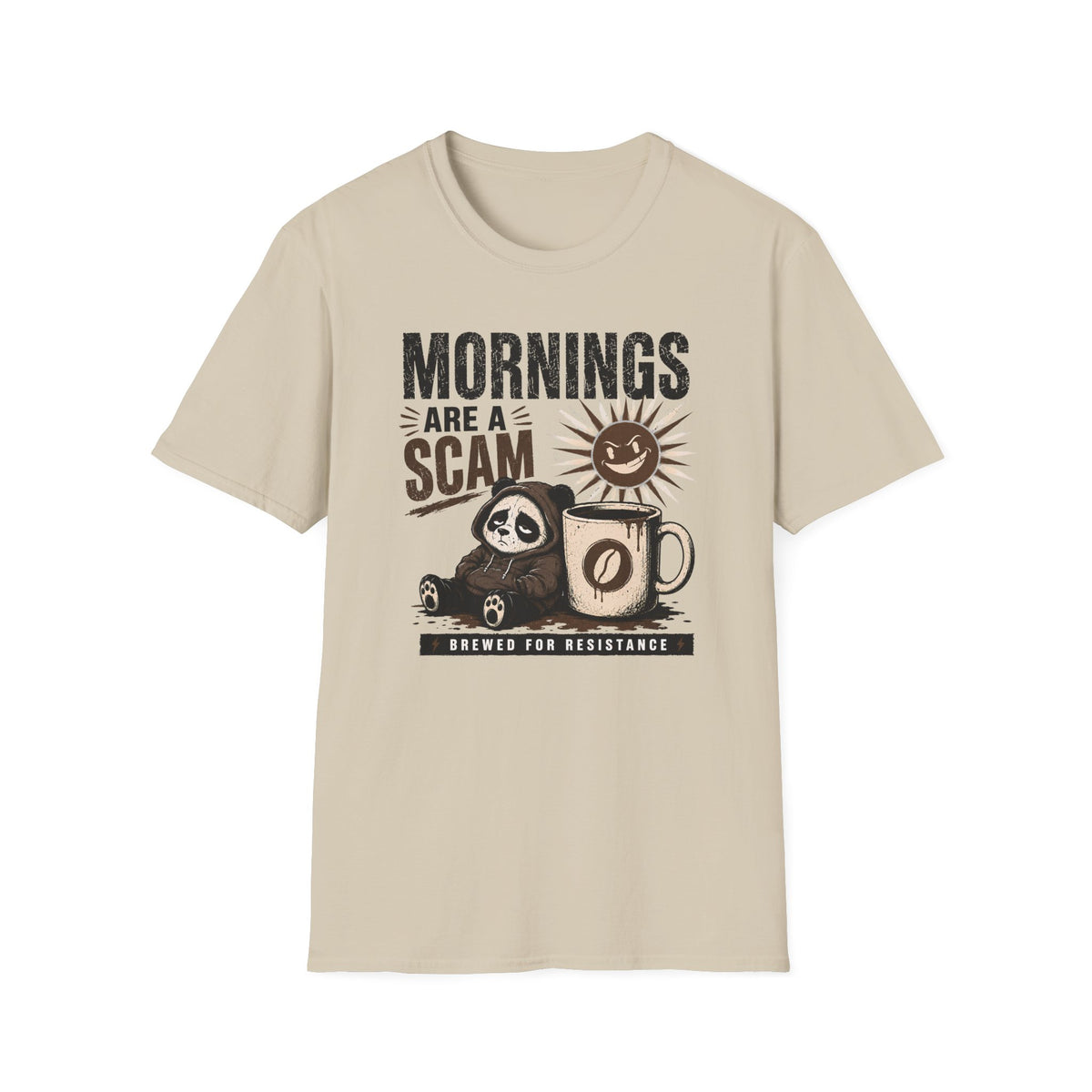 Mornings Are Scams T-Shirt